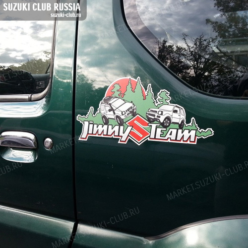 Наклейка Jimny Team цветная
