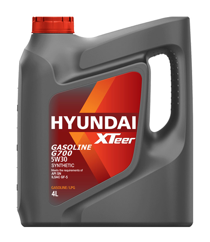 HYUNDAI  XTeer Gasoline G700 5W30 SP, 4 л, Моторное масло синтетическое