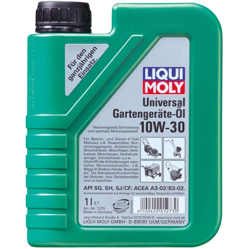 Масло моторное LIQUI MOLY Universal 4-Takt Gartengerate-Oil 10W-30 1л